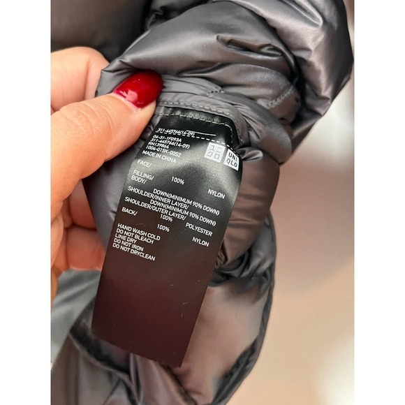 Uniqlo x Jill Sanders Ultra Light Down Jacket Full Zip Gray Women's Size Small - Picture 10 of 11